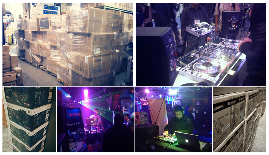 DJ Equipment at our Chicago Store