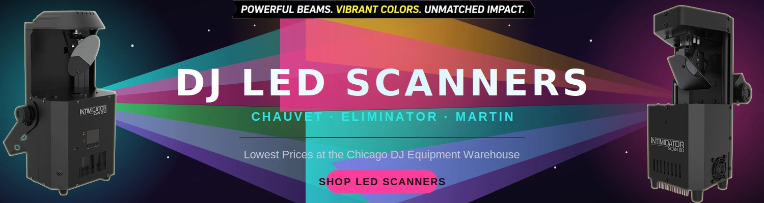 DJ LED Scanners