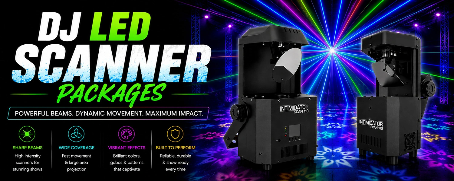 DJ LED Scanner Packages DJ LED Scanner Packages
