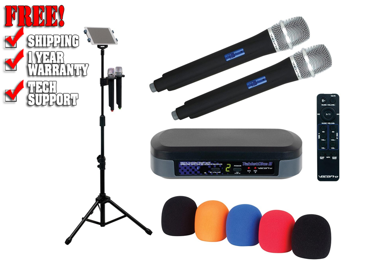 VocoPro Digital Karaoke Mixer Pack