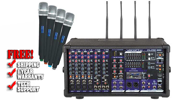 VocoPro PA-PRO 900-2 | DJ Karaoke Systems | DJ Audio | Chicago DJ