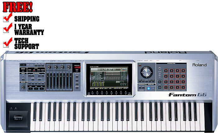 Roland Fantom G6 Synthesizer | DJ Synthesizer | DJ Mixer | DJ 
