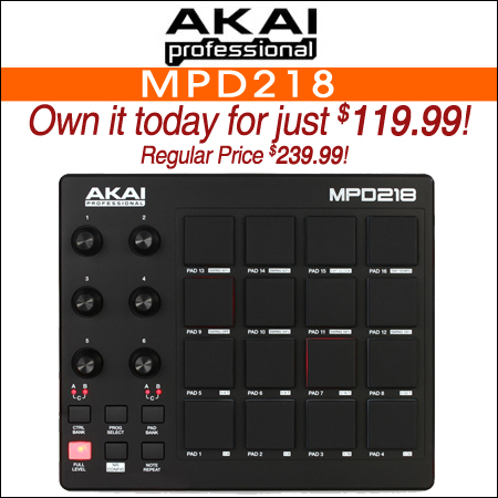 Akai MPD218