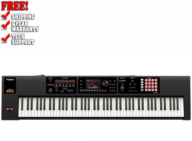 Roland FA-08 Synthesizer | DJ Synthesizer | DJ Mixer | DJ Audio