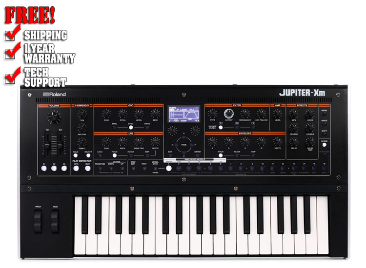 Roland Jupiter-Xm Portable Synthesizer 
