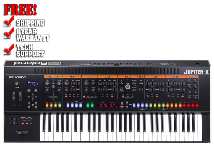 Roland Jupiter-X 61-key Synthesizer 