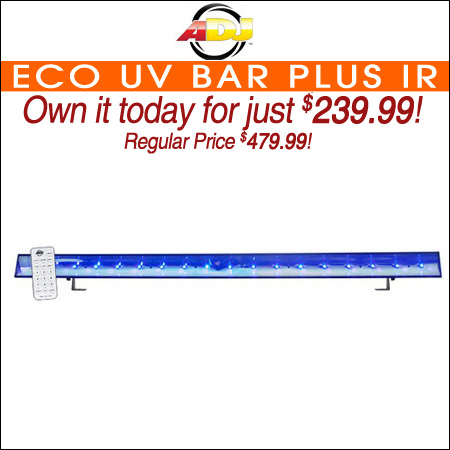 American DJ ECO UV Bar Plus IR