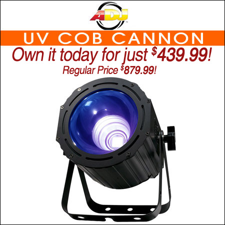 American DJ UV COB Cannon 