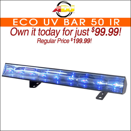  American DJ Eco UV Bar 50 IR
