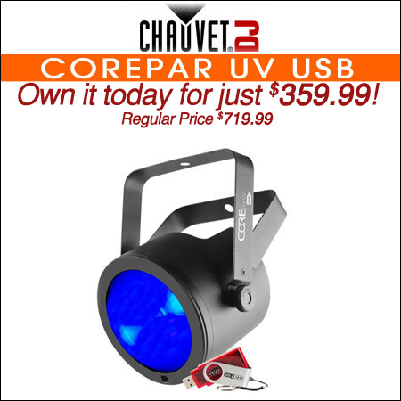  Chauvet COREpar UV USB 