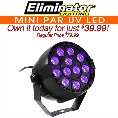 Eliminator Mini Par UV LED