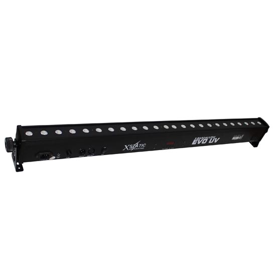 Xstatic Evo UV 24 3W LED Ultraviolet Black Light Bar