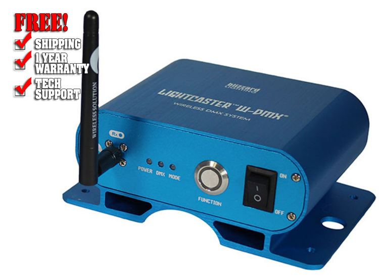 Blizzard Lighting LightCaster W-DMX
2.4 GHz Wireless W-DMX Transceiver