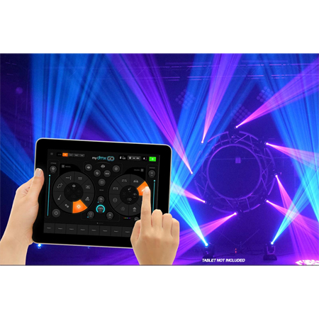 ADJ myDMX Go Wireless Lighting Control App for iPad or Android Tablets