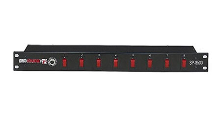 GemSound SP8500 Rackmounted AC Switch Panel