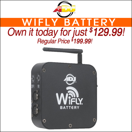 American DJ WiFly Battery