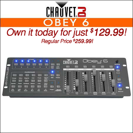  Chauvet Obey 6 