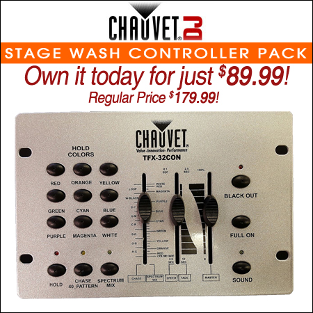 Chauvet Stage Wash Controller Pack