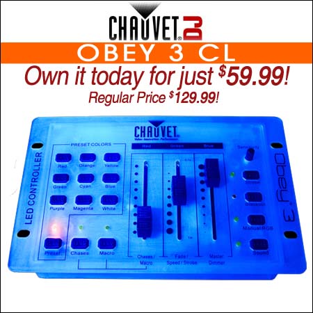  Chauvet Obey 3 CL 