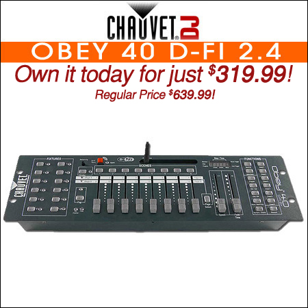 Chauvet Obey 40 D-Fi 2.4