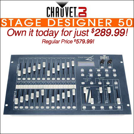  Chauvet Stage Designer 50 