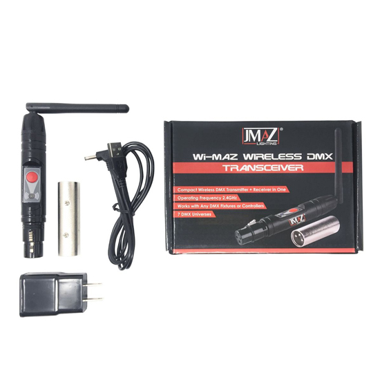 JMAZ Lighting JZ6002 Wi-MAZ Wireless DMX Transceiver