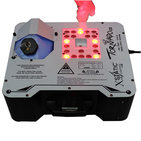 TORNADO RGBA LED Professional Stage Smoke Effect Machine 