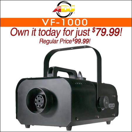 American DJ VF-1000 Fog Machine