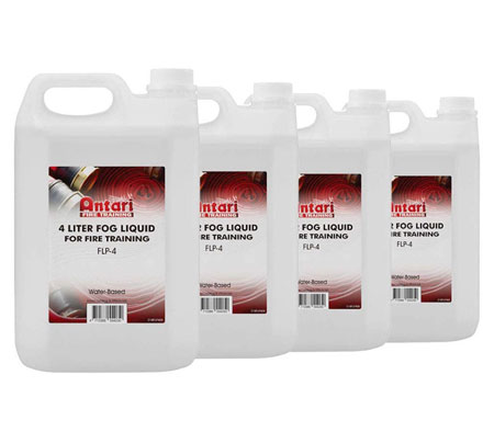 Antari FLP-4 (4 Pack) Fire Training Smoke Fluid