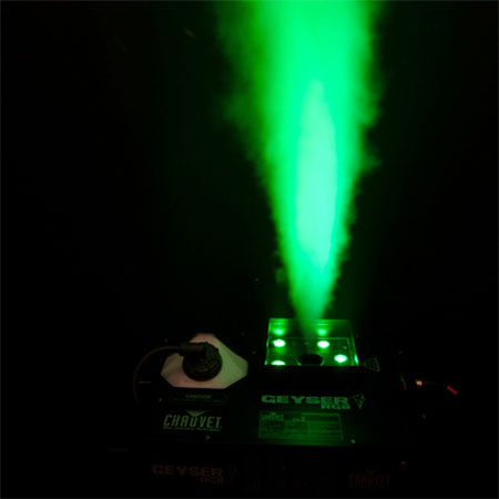 Chauvet DJ Geyser RGB Fog Machine & Odyssey Case Package