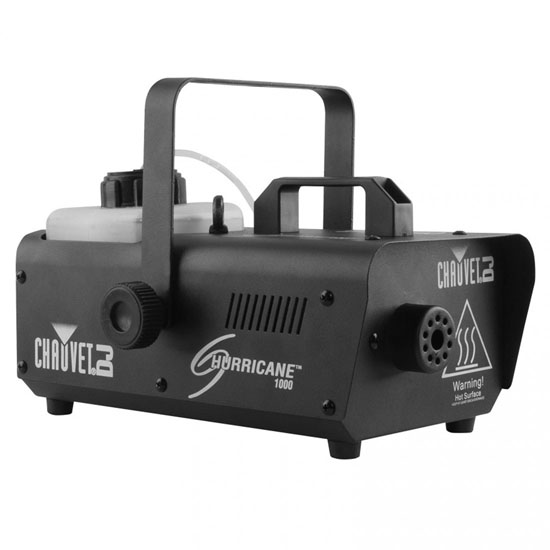 Chauvet DJ Hurricane 1000 Fog Machine with Wireless Motion Activation Trigger Package
