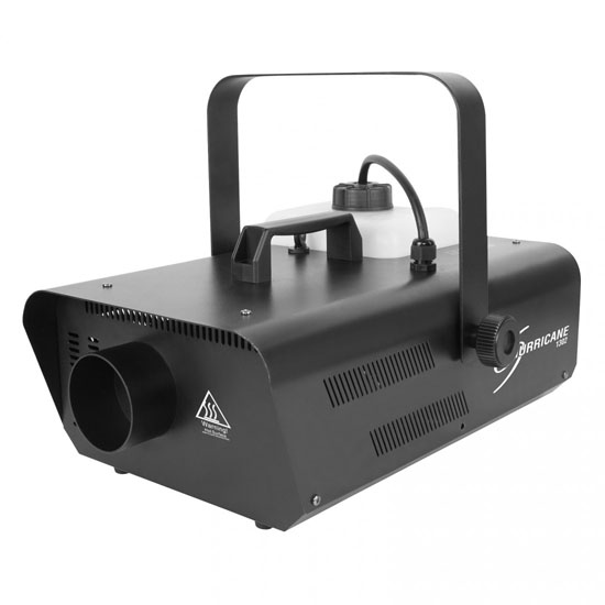 Chauvet DJ Hurricane 1302 Compact Water-Based Fog Machine with Premium Fog Juice Package
