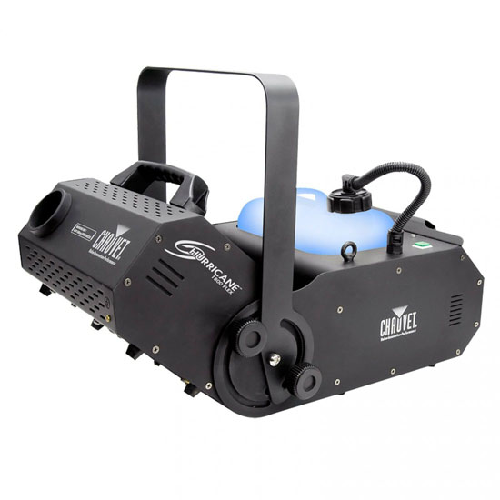 Chauvet DJ Hurricane 1800 Flex DMX Controllable Fog Machine with Wireless Motion Activation Trigger Package
