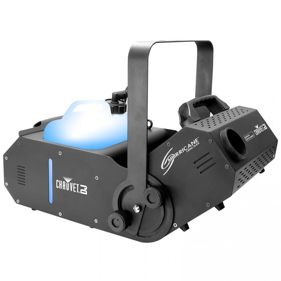 Chauvet DJ Hurricane 1800 Flex DMX Controllable Fog Machine with Wireless Motion Activation Trigger Package
