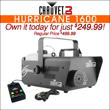 Chauvet DJ Hurricane 1600 Fog Machine