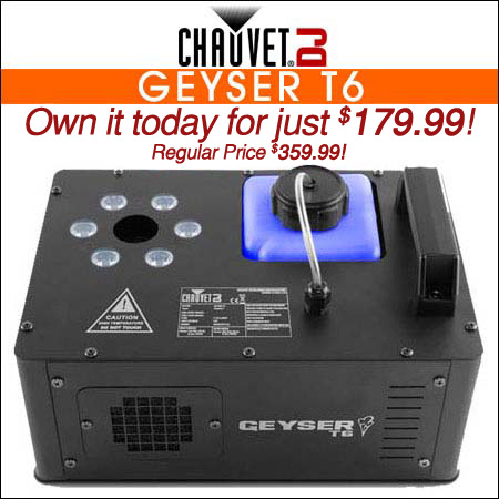 Chauvet DJ Geyser T6