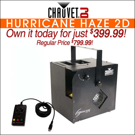  Chauvet Hurricane Haze 2D