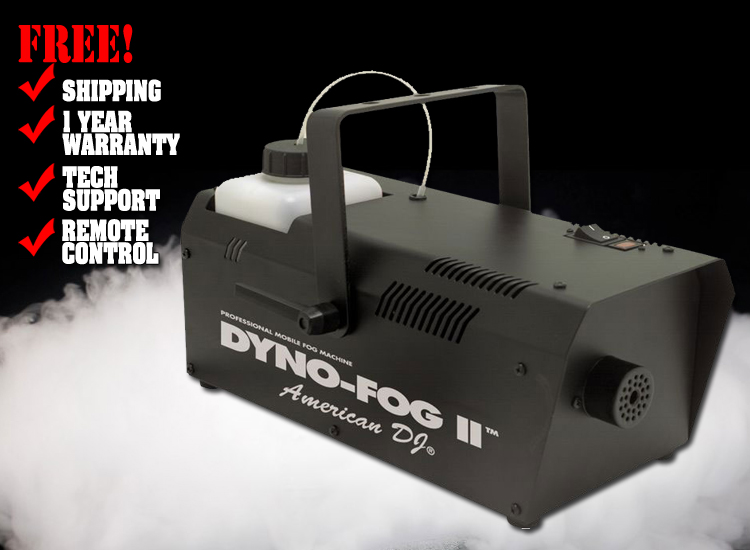 American DJ Dyno Fog 2 DJ Fog Machines DJ Lights Chicago DJ Equipment 123DJ