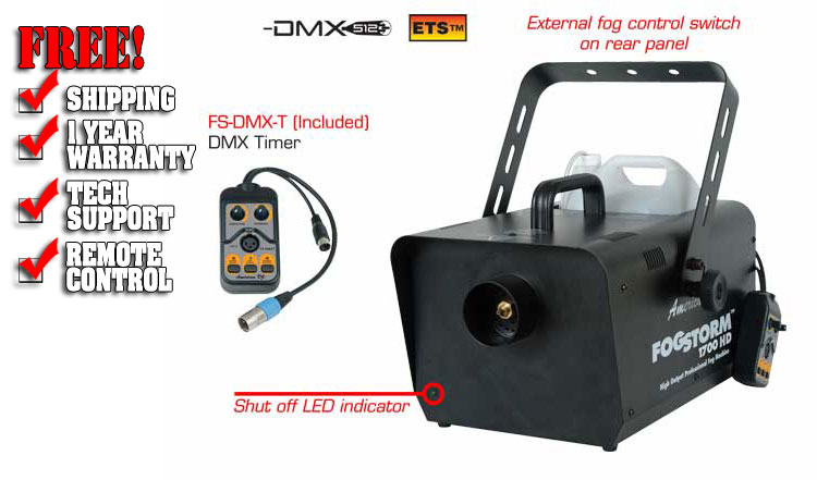 American DJ Fog Storm 1700HD