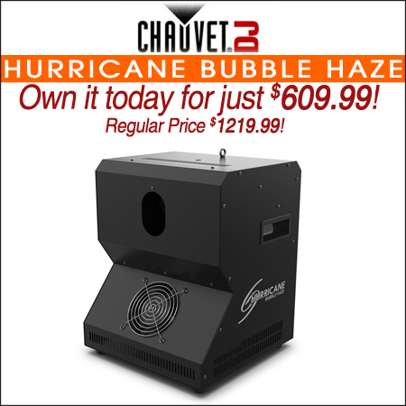  Chauvet DJ Hurricane Bubble Haze 