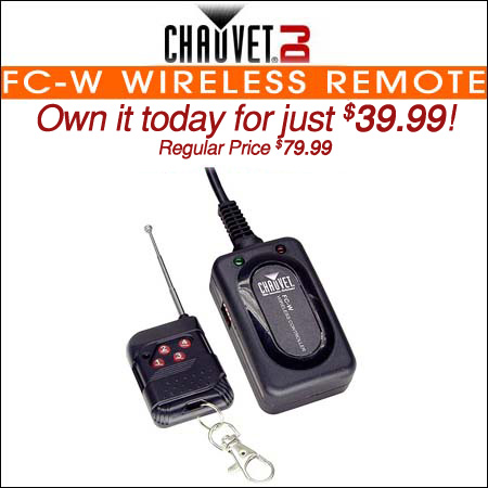 Chauvet FC-W Wireless Remote