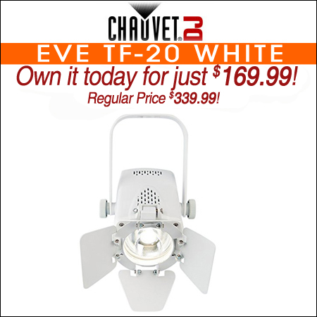 CHAUVET DJ EVE TF-20 White