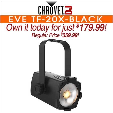 Chauvet DJ Eve TF-20X Black