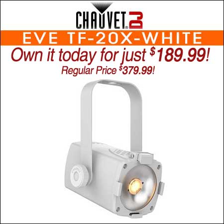 Chauvet DJ Eve TF-20X White