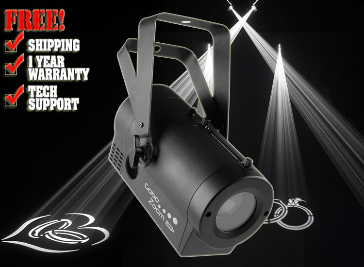 Chauvet dj gobo clearance zoom usb