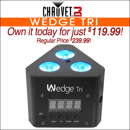  Chauvet Wedge Tri 