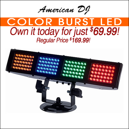 American DJ Color Burst LED