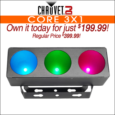  Chauvet DJ Core 3x1 