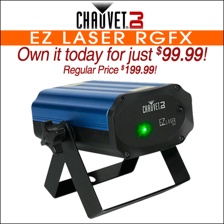 CHAUVET DJ EZ Laser RGFX