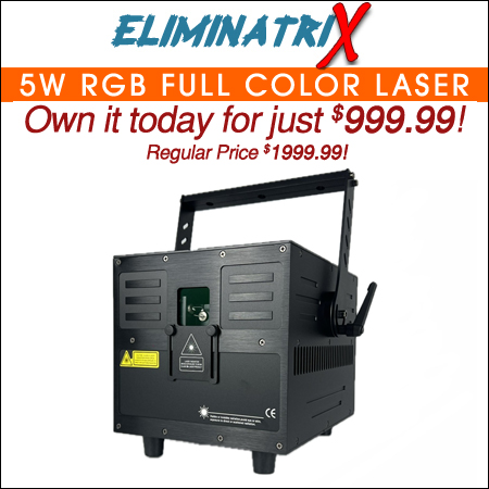 Eliminatrix 5W RGB Full Color Laser